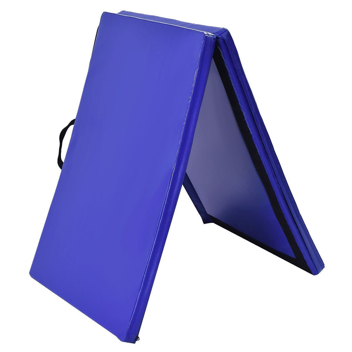 Tapis De Sol Gymnastique Tapis De Yoga Natte De Gym Matelas Fitness Pliable Portable Violet/Bleu