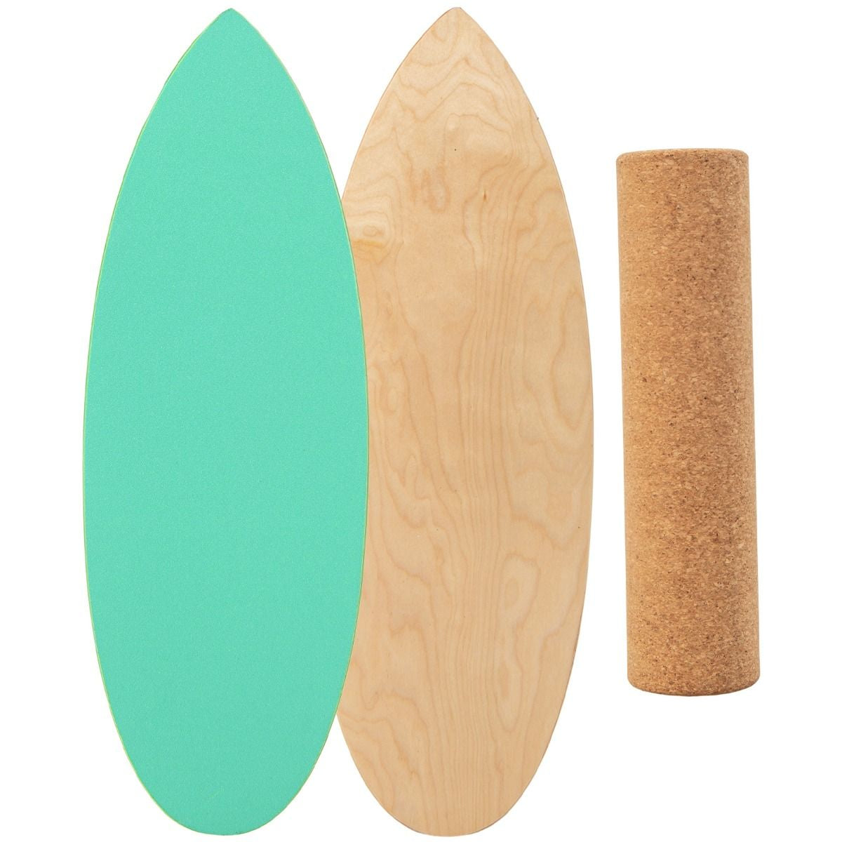 Planche D’Entraînement Pour L’Équilibre Avec Rouleau Et Tapis Antidérapant Pour Skateboard Hockey Snowboard 8 Couleurs Au Choix