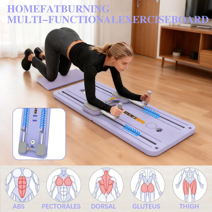 Planche De Pilates Pliable VOLTA — Gainage, Pompes Et Renforcement Du Tronc