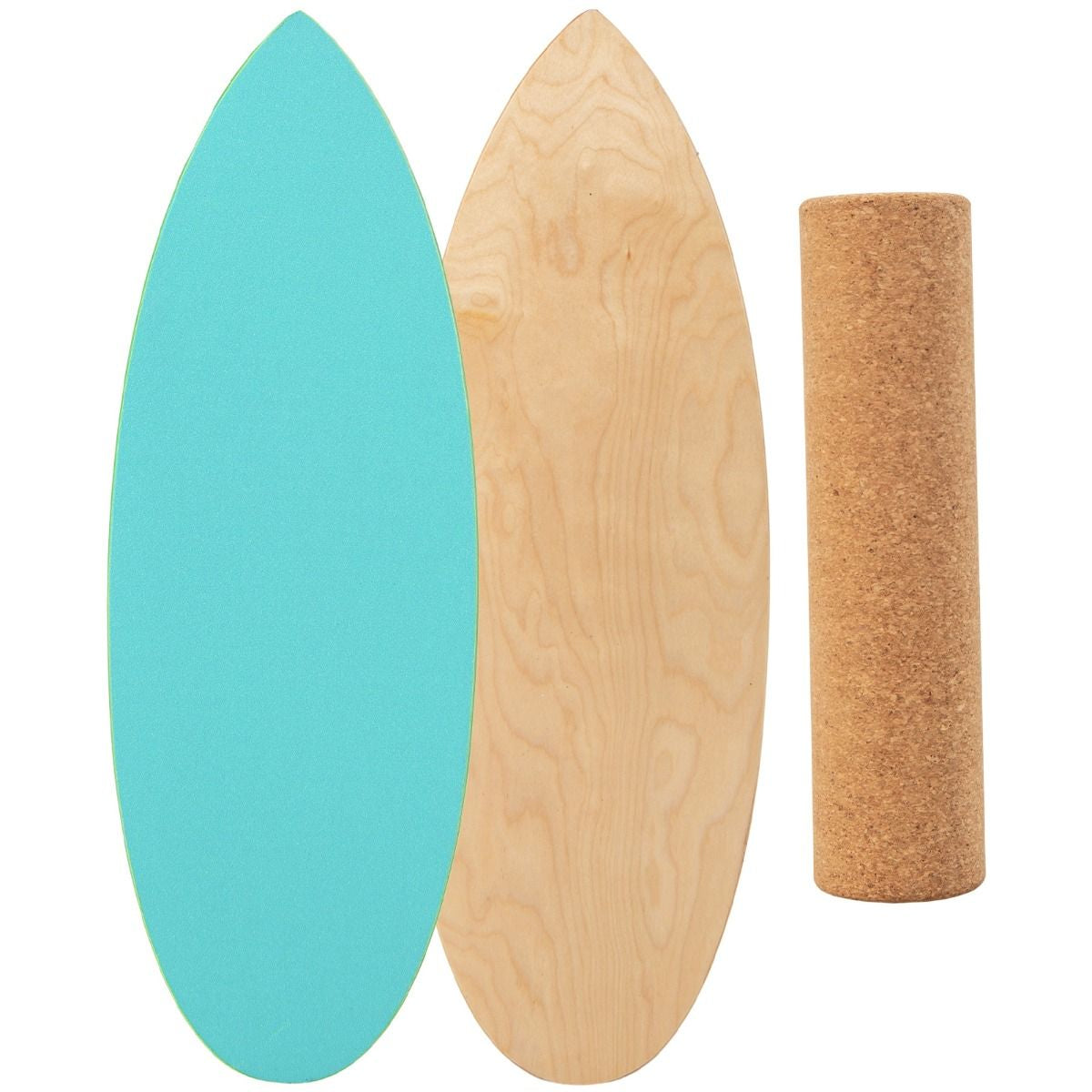 Planche D’Entraînement Pour L’Équilibre Avec Rouleau Et Tapis Antidérapant Pour Skateboard Hockey Snowboard 8 Couleurs Au Choix