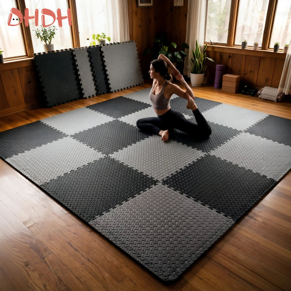 Dalles De Sol Emboîtables — Protection Du Parquet Et Amorti