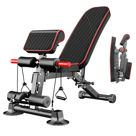 Banc De Musculation Renforcé — Dossier Réglable, Forte Charge