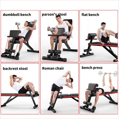 Banc De Musculation Pliable — Dossier Réglable 7 Positions