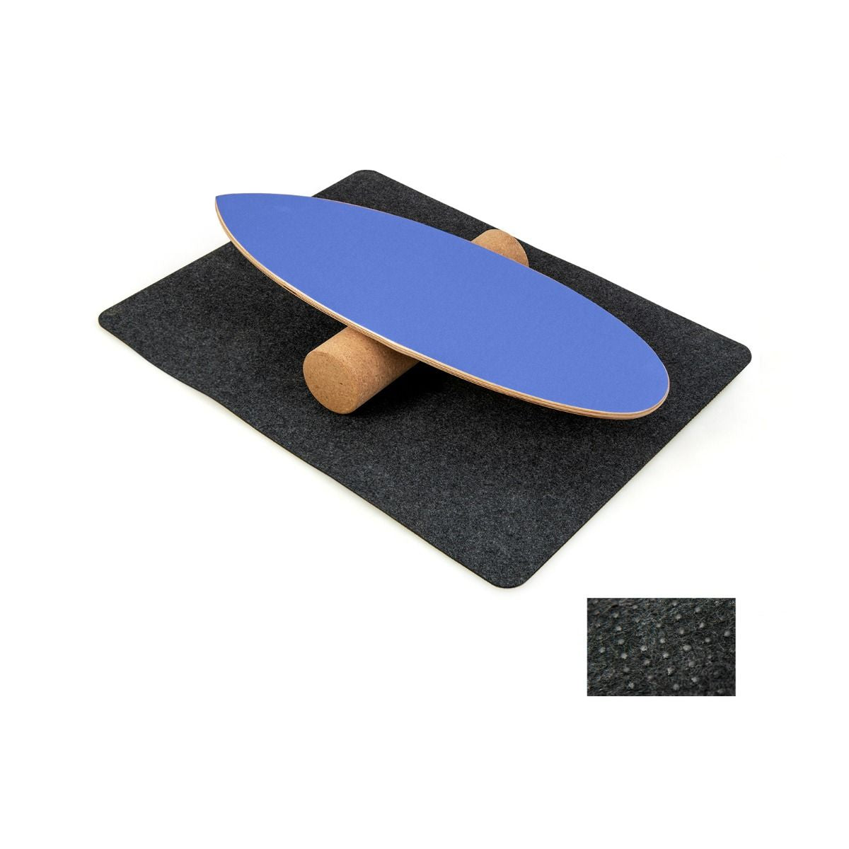 Planche D’Entraînement Pour L’Équilibre Avec Rouleau Et Tapis Antidérapant Pour Skateboard Hockey Snowboard 8 Couleurs Au Choix