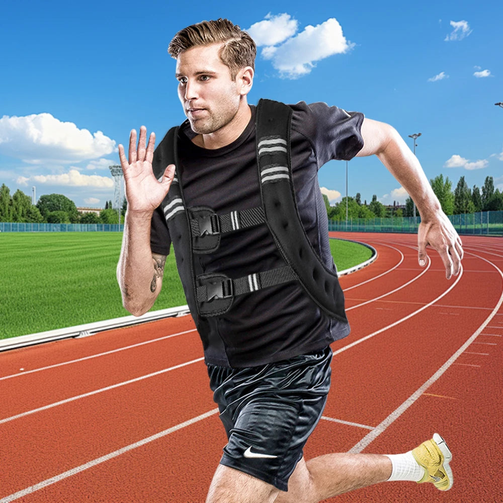 Gilet Lesté 10 Kg — Course, HIIT Et Poids Du Corps