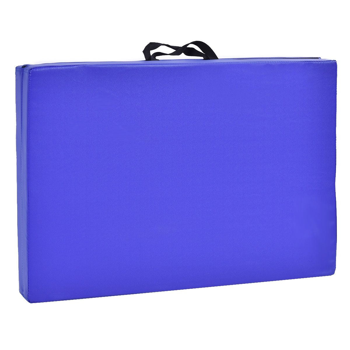 Tapis De Sol Gymnastique Tapis De Yoga Natte De Gym Matelas Fitness Pliable Portable Violet/Bleu