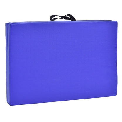 Tapis De Sol Gymnastique Tapis De Yoga Natte De Gym Matelas Fitness Pliable Portable Violet/Bleu