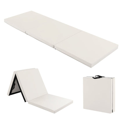 Tapis De Gymnastique Pliable En 3 Parties Antidérapant Avec 2 Poignées Tapis De Chute De Yoga 10 Couleurs Au Choix